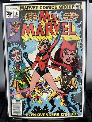 Ms Marvel #18 Marvel 1978 Newstand  1st Full Appearance Mystique NM • $220