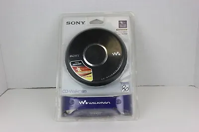 Sony D-EJ011 CD Walkman Discman Black MEGA BASS New In Box With Headphones READ • $275.21