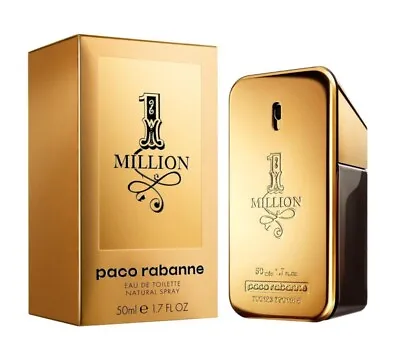 Paco Rabanne One Million EDT 50ml - Men's 1 Million Aftershave 50ml - NEW Sealed • £57.95