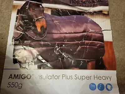£44.99 • Buy Horseware Ireland Amigo 550g Fill Insulator Plus Stable Rug Detach Neck New 5ft6