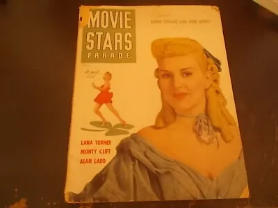 Betty Grable Gene Autry Lana Turner - Movie Stars Parade Magazine 1950 • $9.99
