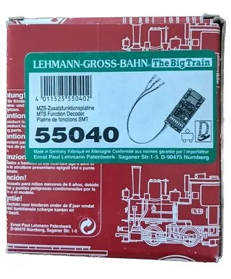 LGB 55040 Function Decoder (Brand New In Box) • $55