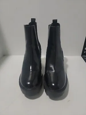 $29 • Buy Zara Women's Black Ankle Boots Size 40-9.5 M