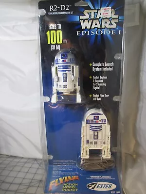 Estes R2-D2 Star Wars Episode I Flying Model Rocket Starter Launch Kit EST 1844 • $44.99