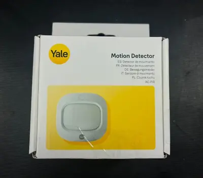 Yale Motion Detector  AC-PIR  ( Untested ) • £14.99