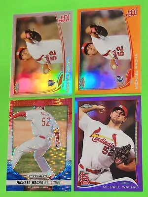 Michael Wacha Rookie 2013 Topps Refractor And Orange Refractor And 2 More • $3.99