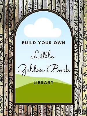 LITTLE GOLDEN BOOKS  ꕥ Vintage & Newer ꕥ YOU CHOOSE ꕥ Build A Lot ꕥ 20% OFF 4+ • $2