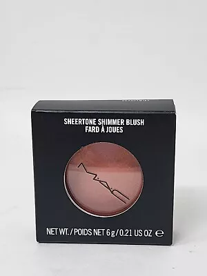 New MAC Sheertone Shimmer Blush Full Size Peachtwist • $26.99