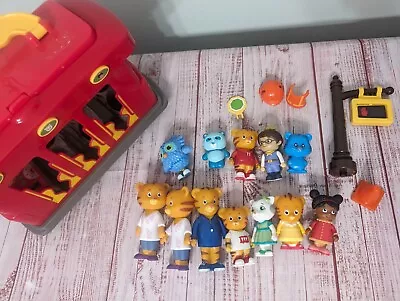 Daniel Tiger's Neighborhood Deluxe Electronic Trolley + Figures Lot • $30