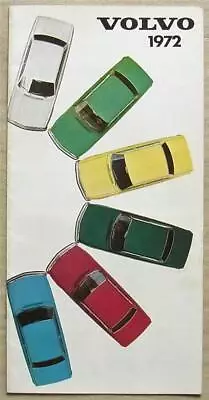 VOLVO 144 145 164 164E 1800ES Car Sales Brochure 1972 #5640-10 • $14.91