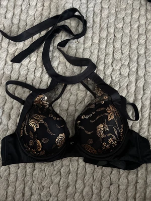$80 • Buy Honey Birdette Bra Gold And Black 12b