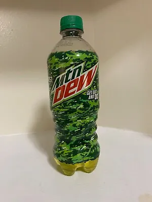 Mountain Dew Mtn Dew Outpost Rare Camo Bottle Unopened FREE SHIPPING! • $80