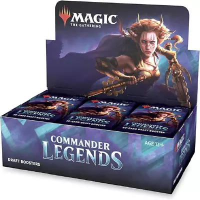 Magic The Gathering: Commander Legends Draft Booster Box • $160.99