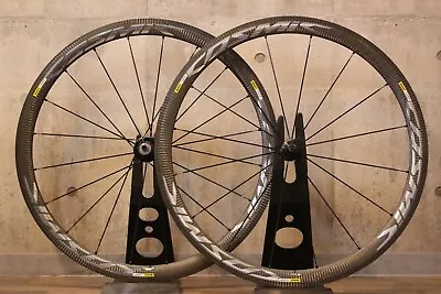 MAVIC COSMIC CARBONE 40 ELITE Rim Brake Aluminum/Carbon Clincher Wheel Set • $903.02