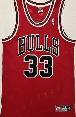 Authentic Vintage Nike NBA Chicago Bulls Scottie Pippen Basketball Jersey • $329.99