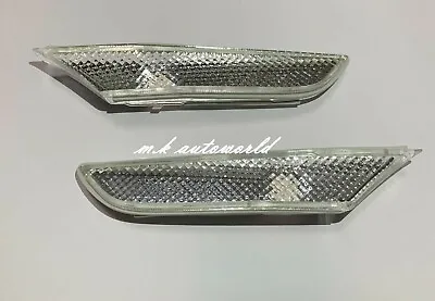 Front Bumper Crystal Clear Side Markers For 2003-2006 INFINITI G35 V35 4DR SEDAN • $36.90