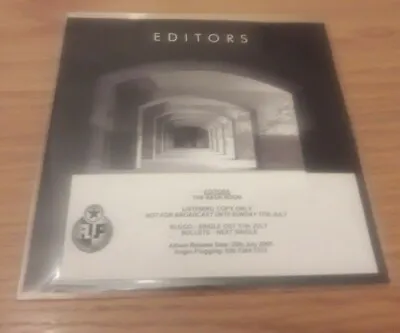 Editors Promo Back Room CD Album • £15