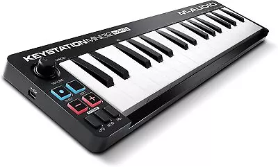 M-Audio Keystation Mini 32 MK3 Portable USB MIDI Keyboard Controller Black • £50.99