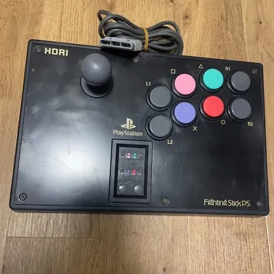 Rare PS1 Arcade / Fighting Stick Fighting Stick PS Hori Very Good Condition  • $59.99