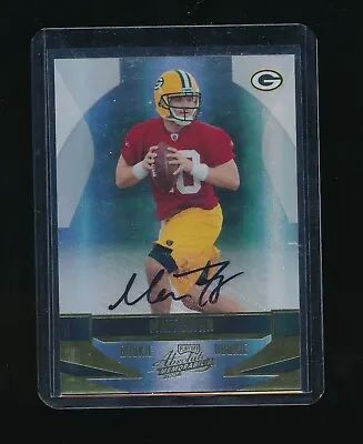 Matt Flynn 2008 Playoff Absolute Memorabilia #219 Rc Auto #/99 Green Bay Packers • $14.99