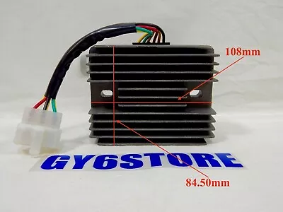 6 Pin / 6 Wire 1 Plug Voltage Regulator / Rectifier For Scooter Motorcycle  • $7.06