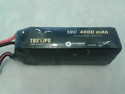 TBS Lipo Battery 6 S Cell 4000mAh 10C XT60 Team Blacksheep RC Quadcopter Drone 3 • £85