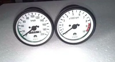 Yamaha Rd250 Rd 350 Rd400  Speedometer & Tachometer Set -rpm Meter Cluster - • $41.28