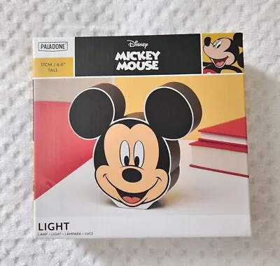Disney Mickey Light Desktop Mickey Mouse Shaped Light 6.6 InPaladoneBattery • $19.98