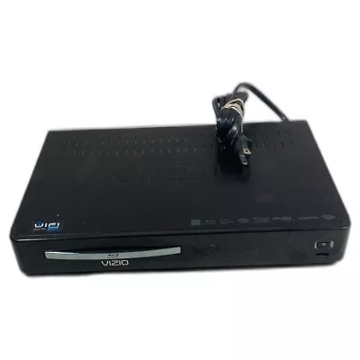 VIZIO Smart Wifi Internet HDMI DVD Blu Ray  Media Player Model VBR-122 Black • $30.39