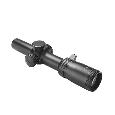 VISM STR 1-6x Magnification 24mm Green Red LED Rifle Hunting Scope Black • $145.99