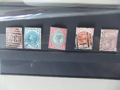 4 Used Queen Victoria  Stamps - Plus One Unused • $18.64