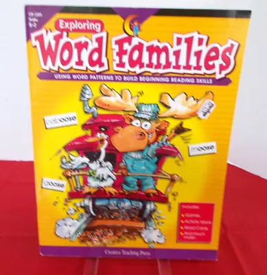 2000  Exploring Word Families - Creative Teaching Press -(K-2) • $7.95