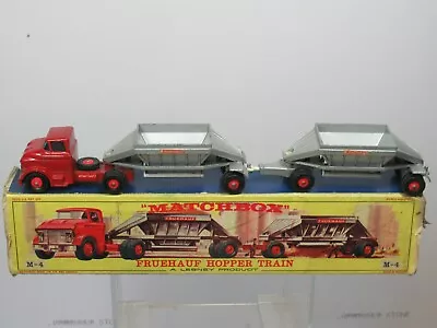 Matchbox Major  M-4       Fruehauf Hopper Train       Vn Mib • $100.85