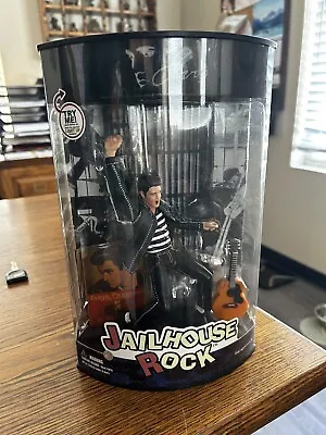 Elvis Presley Jailhouse Rock Doll Figurine Jailhouse In Box 2000 X Toys RARE NEW • $30