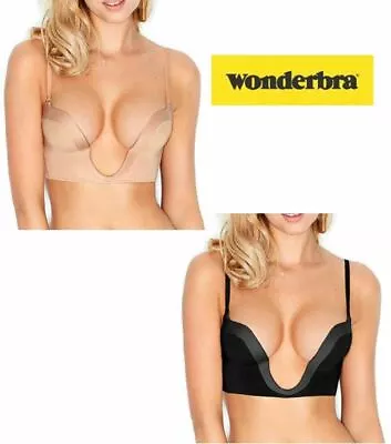 Wonderbra Ultimate Plunge Bra W00J5 Underwired Deep Multiway Padded Bra • £28.99