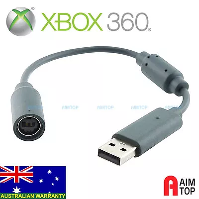 Breakaway Cable USB Connecter Adapter For XBox 360 Controller • $6.45