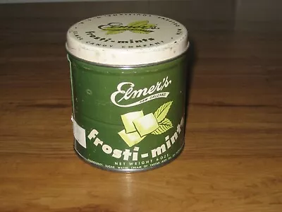 Vintage Elmer's Frosti-Mints Tin-Elmer Candy Co./New Orleans • $4.95