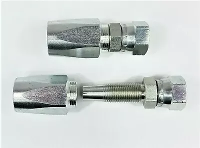 2 Reusable Hydraulic Hose Fittings  For 3/8 ID 2-Wire Hose X -06 JIC • $34.95