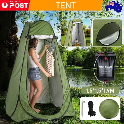 $15.25 • Buy New Portable Pop Up Outdoor Camping Shower Tent Toilet Privacy Change Room
