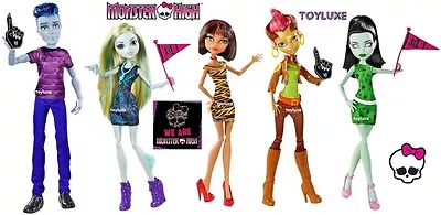 We Are Monster High STUDENT DISEMBODY COUNCIL Doll 5 Pack EXCLUSIVE Slo Mo Gilda • $179.95