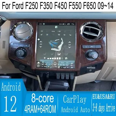 12.1  Auto Android For Ford F250 F350 2008-2016 Car Carplay Radio Gps Navigation • $840