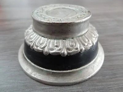 Vintage Mongolian Traditional Silver Plated Copper Bowl • $39.99