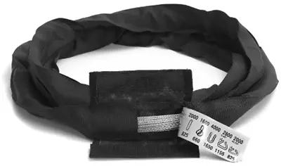 RWire 2 Tonne Steel Core Endless Round Black Lifting Sling Strop 1mtr EWL • £17.98