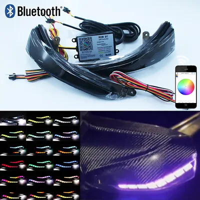 RGB LED Mirror Sequential Signal Light& Fog Light For Infiniti Q50 Q60 2014-2022 • $129.99