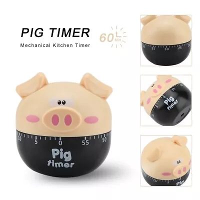 Pig Kitchen Timer Timer Mechanical Home For Cooking Timing Tool Kitchen • $14.62