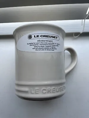 Le Creuset  Mug Stoneware 1x 400ml Tea/Coffee Mug/Cup New Cleam… • £18.50