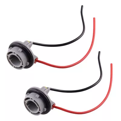 2pc 1156 7506 1156A BA15S Turn Signal Lights Socket Wiring Harness Plug Adapter • $7.90