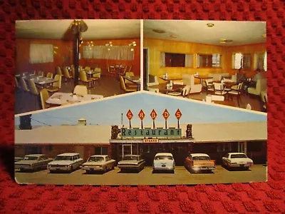 1960's Chrome. Sands Restaurant. Van Horn Texas. Postcard F4 • £6.76