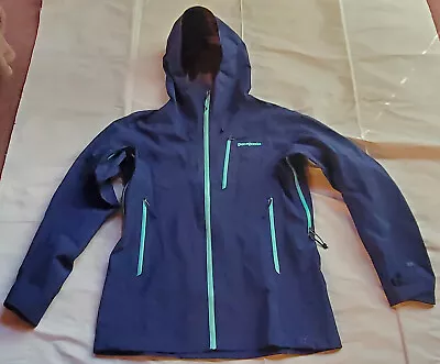 Patagonia Pluma Gore-Tex Pro Women's Jacket SZ M Blue Hiking • $119.95