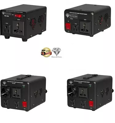 Diamond Series Step Up/Down Voltage Converters And Transformers  • $33.99